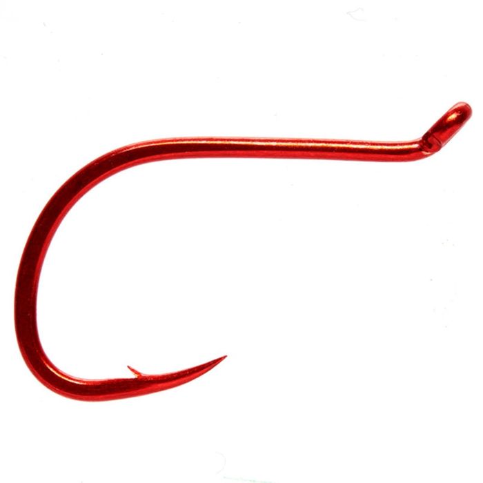 Крючки J. Stockard Fly Fishing FM6075 Octopus Hook Red