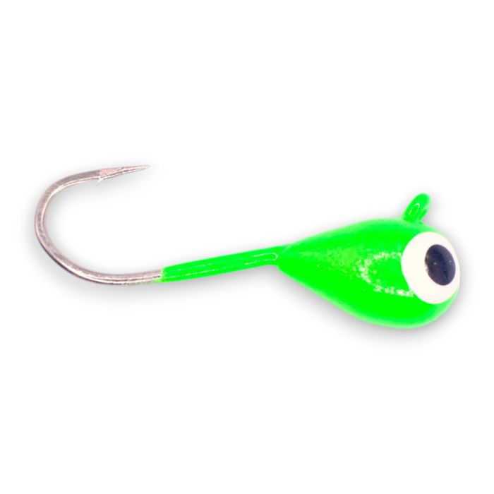 Зимняя приманка Kenders Outdoors BRIGHT GREEN GLOW TUNGSTEN JIG
