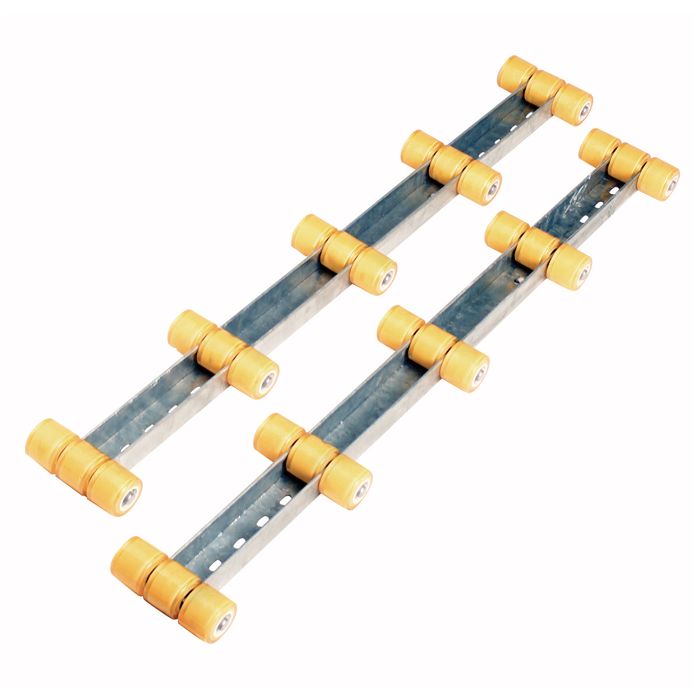 Запчасть прицепа Tie Down Engineering Tie Down 4' Hull Sav'r Roller Bunks, yellow polyuret