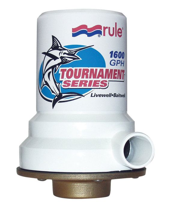 Термобокс RULE Tournament Series, Bronze Base, 1600 GPH Livewell Pump 209B