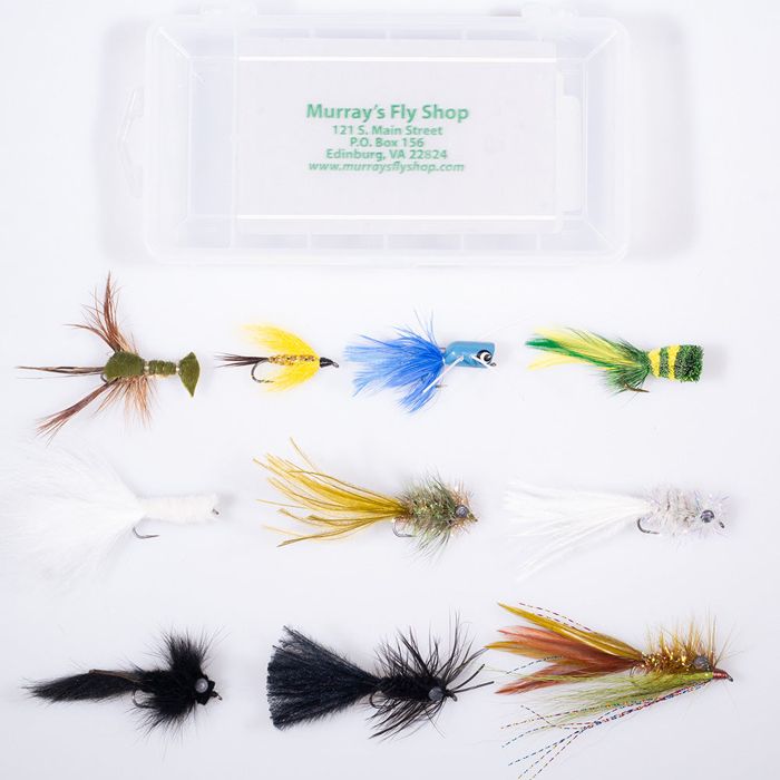 Мушки Murray's Fly Shop Virginia's Ten Best Bass Flies Assortment