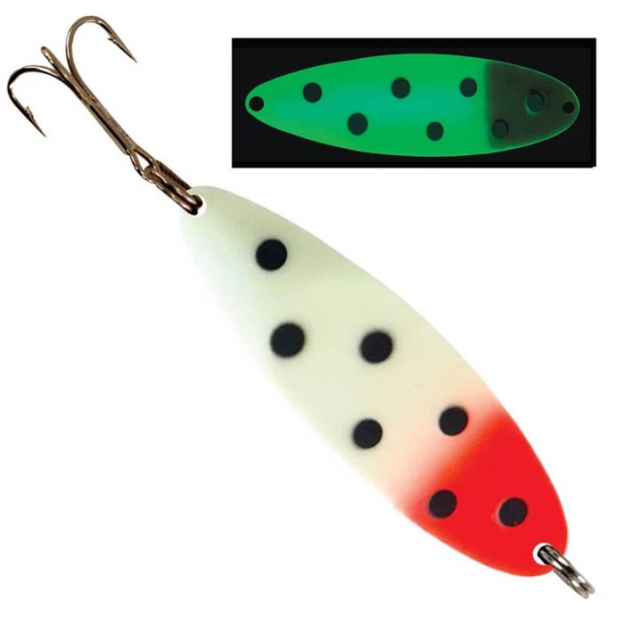 Зимняя приманка Acme Tackle Company KASTMASTER Moonshine Glow Ice Fishing Spoon - Bloody N