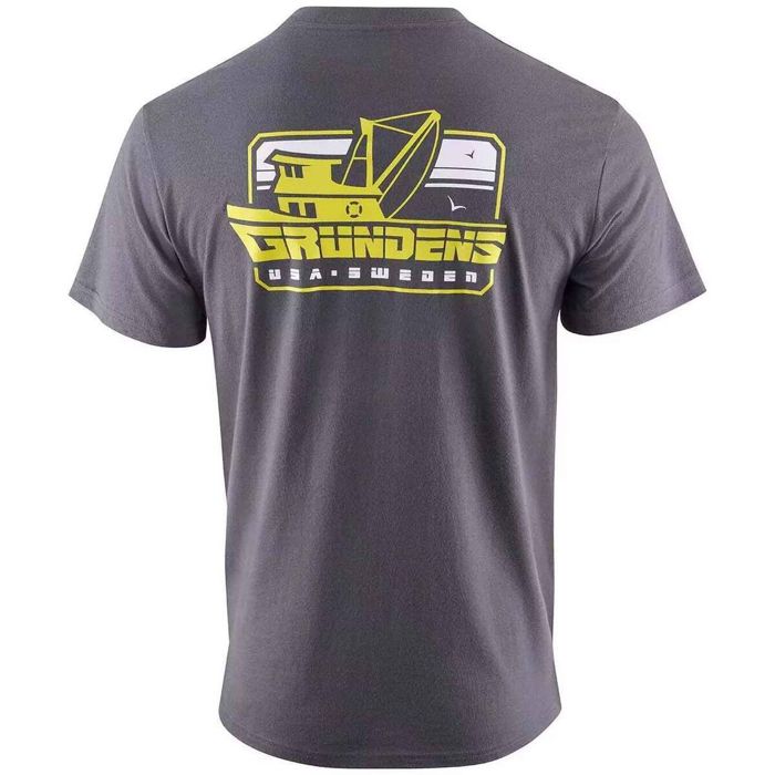 Рыболовная рубашка Grundens Men's Commercial Boat Short Sleeve Casual Shirt