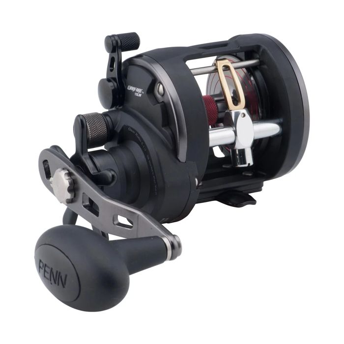 Морская мультипликаторная катушка PENN Warfare Levelwind Star Drag Conventional Reel Right
