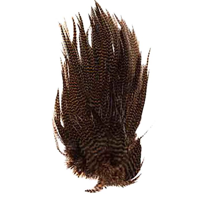 Материал для вязания мушек Ewing Feather Birds Ewing Grizzly Saddle Hackle Feathers - Brow