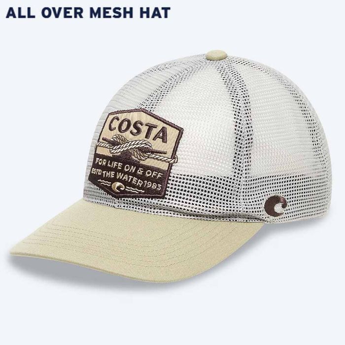 Головной убор Costa All over Mesh Dark Sage Hat