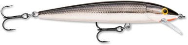 Воблер Rapala Husky Jerk HJ10, серебристый