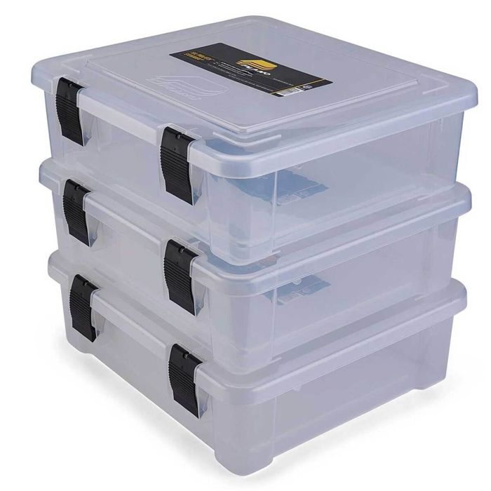 Коробка для снастей Plano Classic Prolatch StowAway- 3 Piece Bundle
