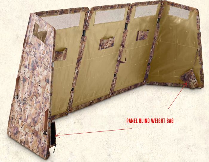 Засидка Rig'Em Right Panel Blind Weight Bag