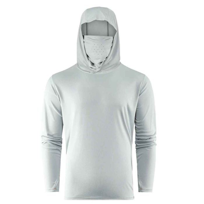 Рыболовная рубашка Grundens Men's Tough Sun Masked Hooded Long Sleeve Fishing Shirt