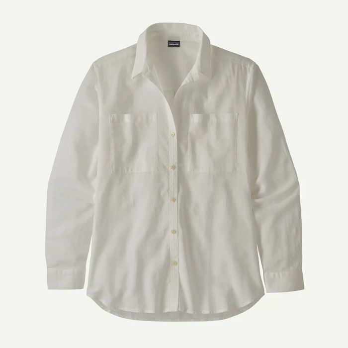 Рыболовная рубашка Patagonia W's Lightweight A/C Buttondown Shirt ~ White