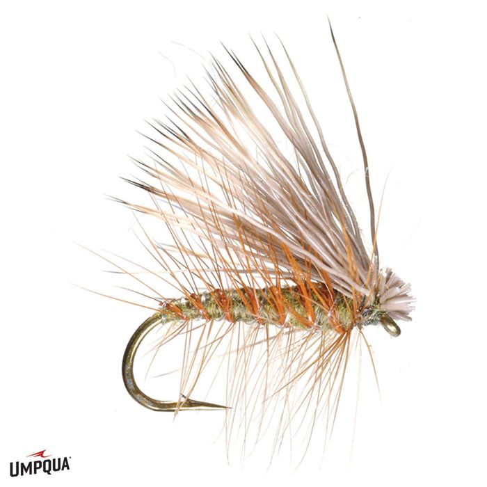 Мушки Umpqua Elk Hair Caddis Fly Olive
