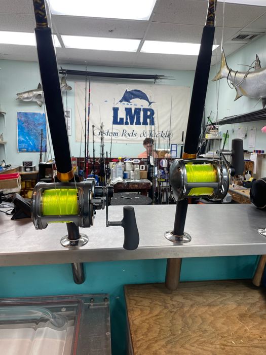 Комплект удилище + катушка LMR Rod Combo Shimano Tyrnos 50 II on a Black Hook 6' 50-130lb