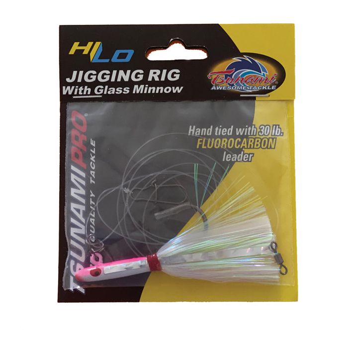 Готовая оснастка Tsunami Hi-Lo Glass Minnow Rigs