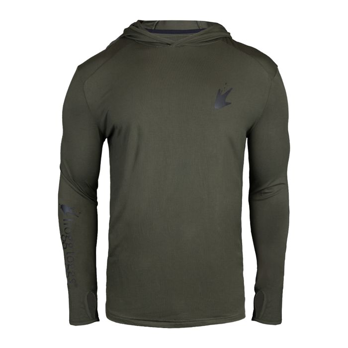 Рыболовная рубашка Frogg Toggs Bamboo LS Hoodie | Faded Olive
