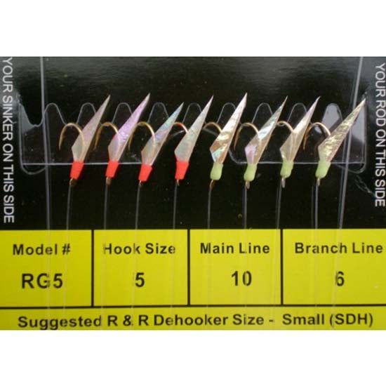 Готовая оснастка R&R Tackle RGF5 Red/Green Bait Rig