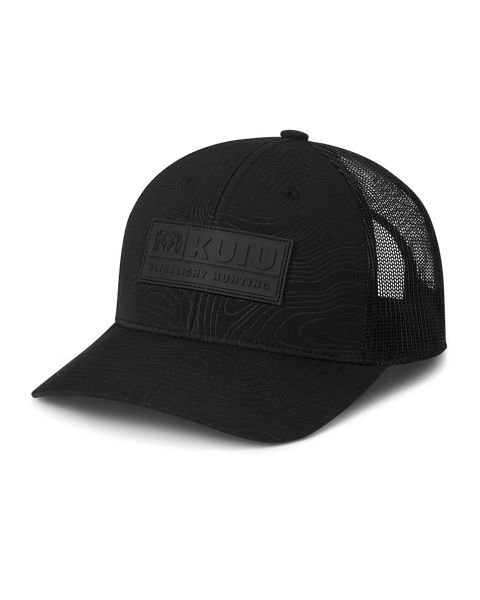 Головной убор KUIU Topo Patch Hat | Black/Black