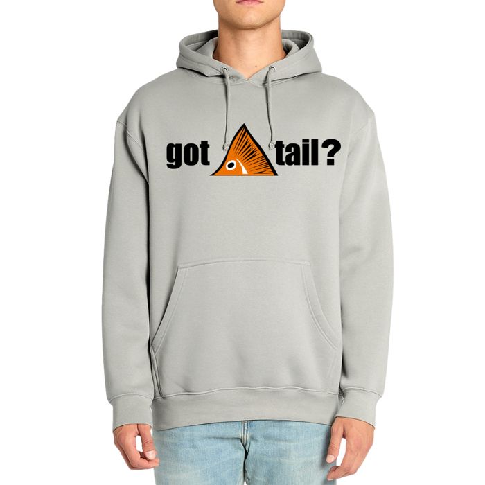 Рыболовная рубашка Waterloo Rods Got Tail Hooded Pullover - Dove Grey