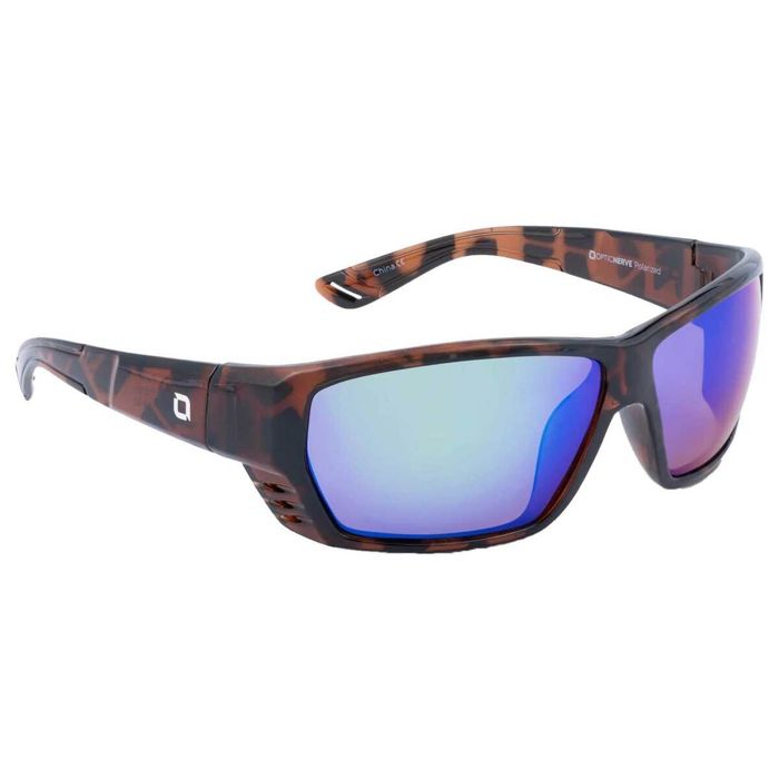 Поляризационные очки Optic Nerve Yampa Polarized Sunglasses - Tortoise/Brown with Green Mi