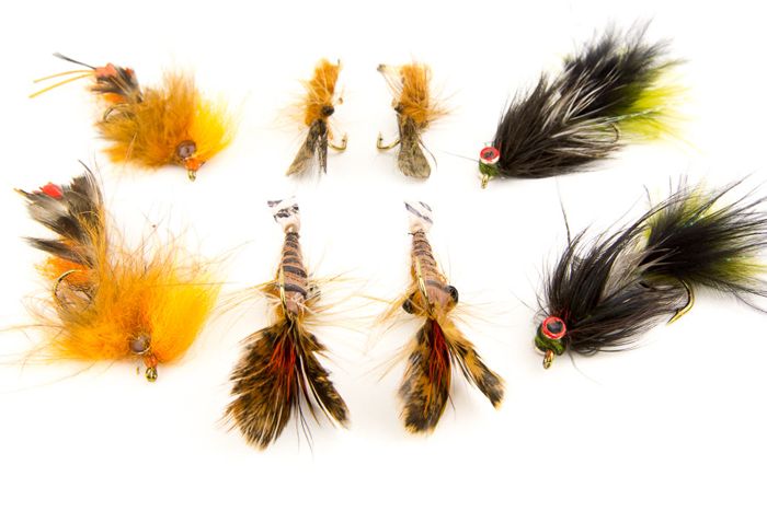 Мушки Big Y Fly Co. Crawdad, Crawfish, Crayfish Assortment--24 Flies #19