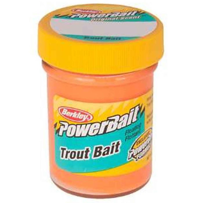 Насадочная паста Berkley Powerbait Trout Bait - Fluorescent Orange, 1.8oz