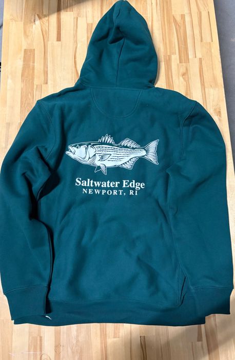 Рыболовная рубашка The Saltwater Edge Saltwater Edge Striper Hoody