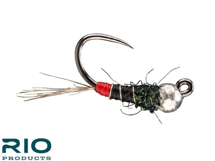 Мушки RIO Flies French Nymph - Black/Red