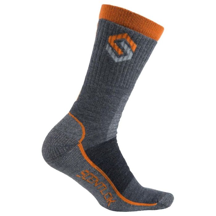 Термобельё ScentLok Midweight Merino Crew Sock - Charcoal