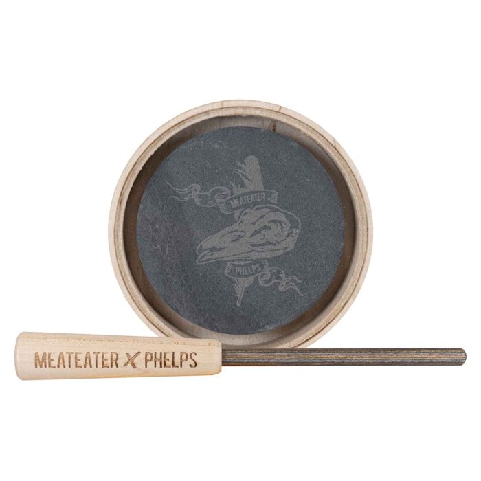 Манок Phelps Game Calls MeatEater x Phelps Crystal over Slate Maple Pot Call