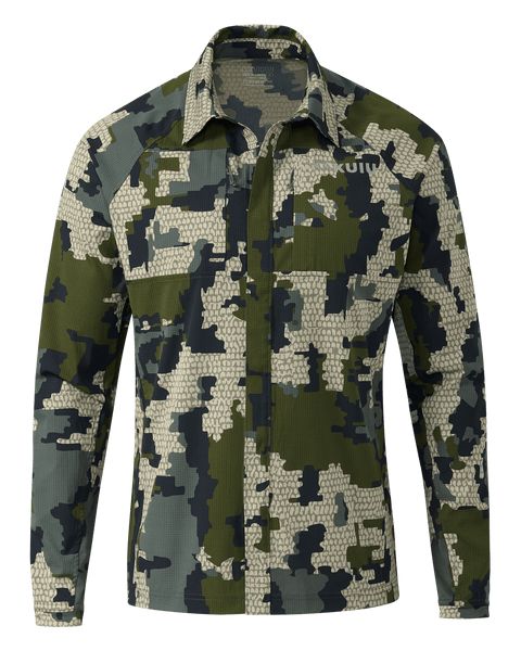 Рыболовная рубашка KUIU Tiburon Hybrid Snap Shirt | Verde