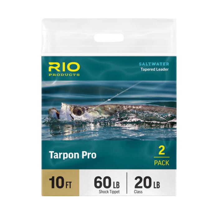 Поводковый материал Rio Tarpon Pro Leader 2 Pack - 10ft 60#/30#