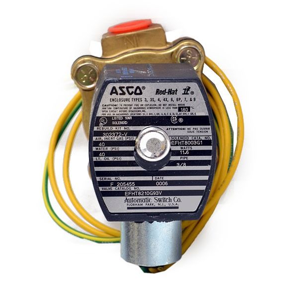 Клапан Cruisers Yachts ASCO Boat 2-Way Valve EFHT8210G93V | Red Hat 3/8 Inch Soleno