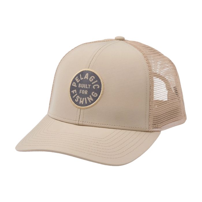 Головной убор Pelagic Flybridge Sinker Trucker Hat - Sand
