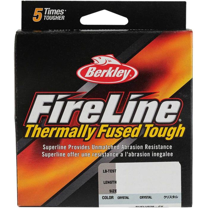 Плетёный шнур Berkley FireLine Braided Fishing Line - Crystal, 125yds