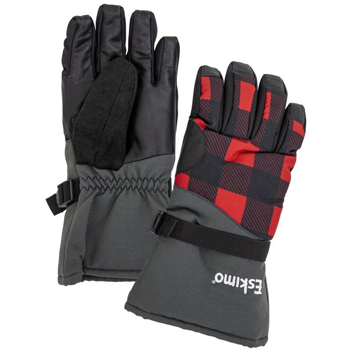 Перчатки Eskimo Buffalo Plaid Cold Weather Unisex Ice Fishing Gloves