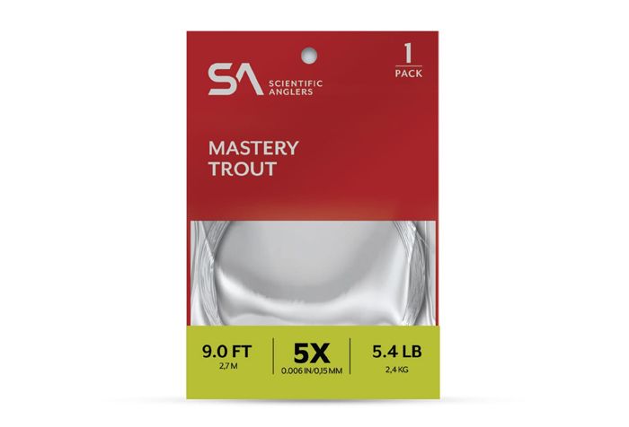 Поводковый материал Scientific Anglers Mastery Trout Leader 3-Pack