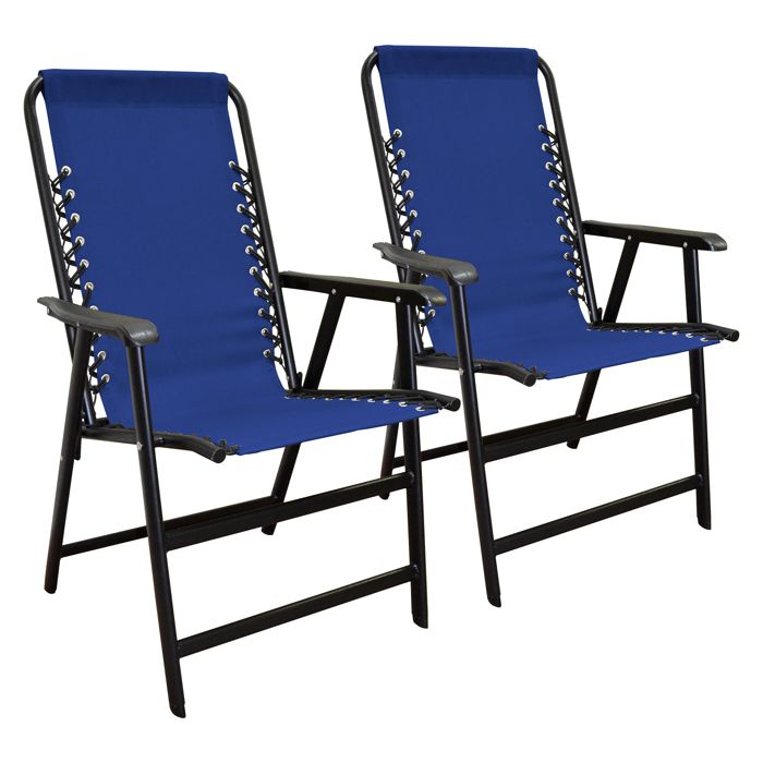 Кемпинговая мебель Caravan Canopy Infinity Suspension Folding Chair, Blue, 2-Pack