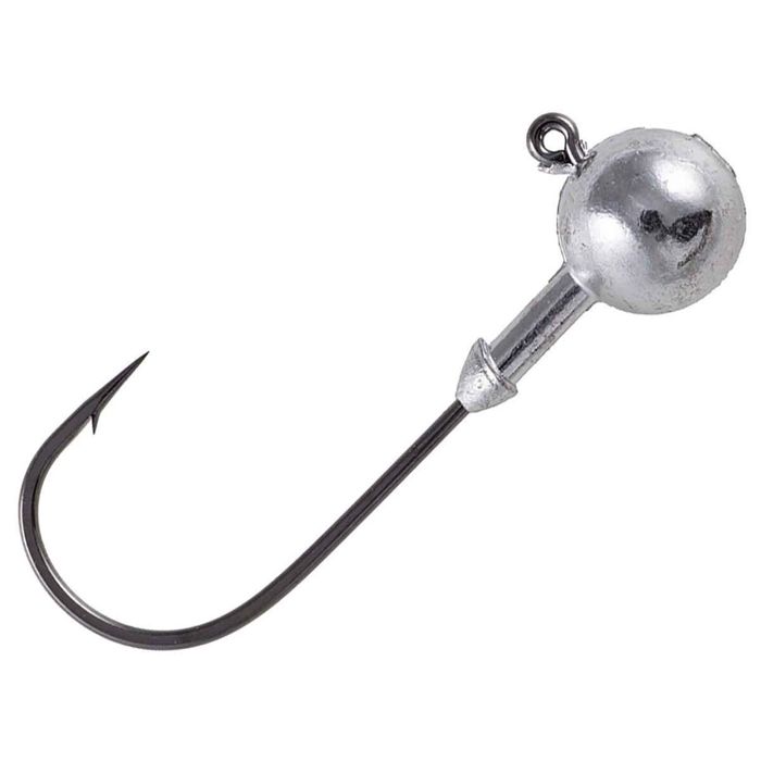 Джиг-головки Owner Hooks Round Jig Head - Unpainted, 1/8oz, 5pk