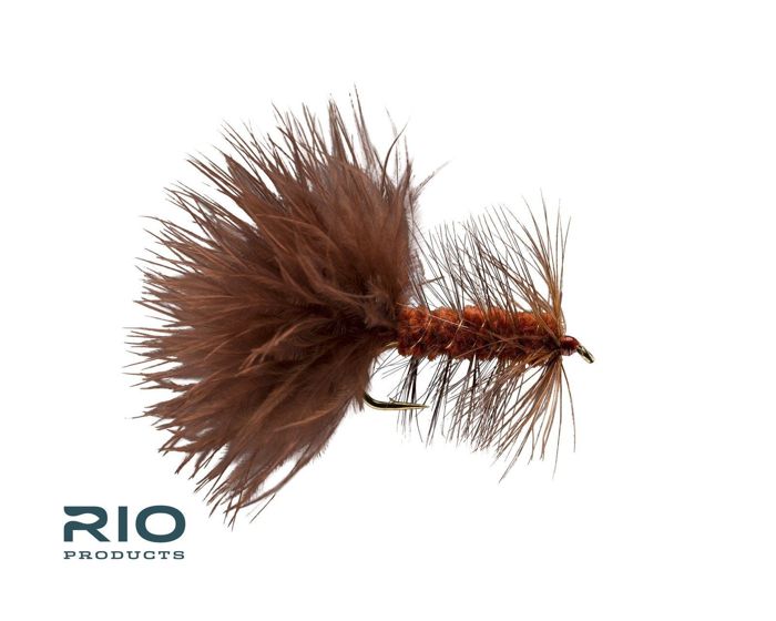 Мушки Woolly Bugger - Brown - #8