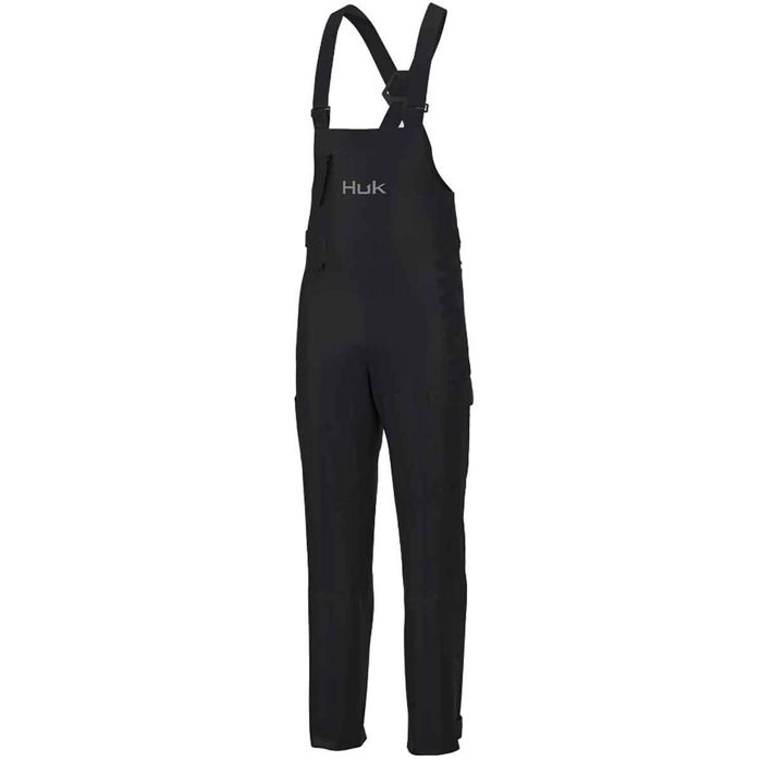 Непромокаемая одежда Huk Men's Grand Banks Waterproof Fishing Bib - Black - 3XL