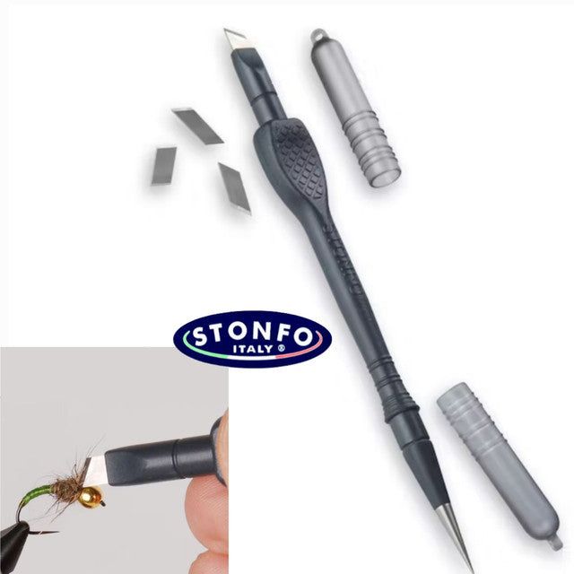 Инструмент для вязания мушек J. Stockard Fly Fishing Trimmer Slicer with Precise Bodkin