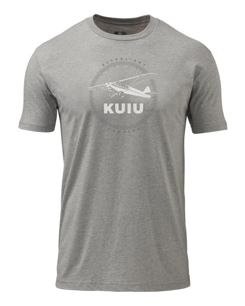 Рыболовная рубашка KUIU Super Cub Logo T-Shirt | Heather Grey