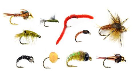 Мушки Ascent Fly Fishing Mixed Dozen Nymph Selection
