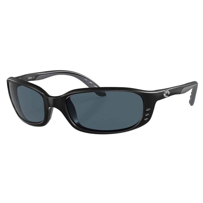 Поляризационные очки Costa Brine Polarized Sunglasses - Matte Black/Gray Polarized