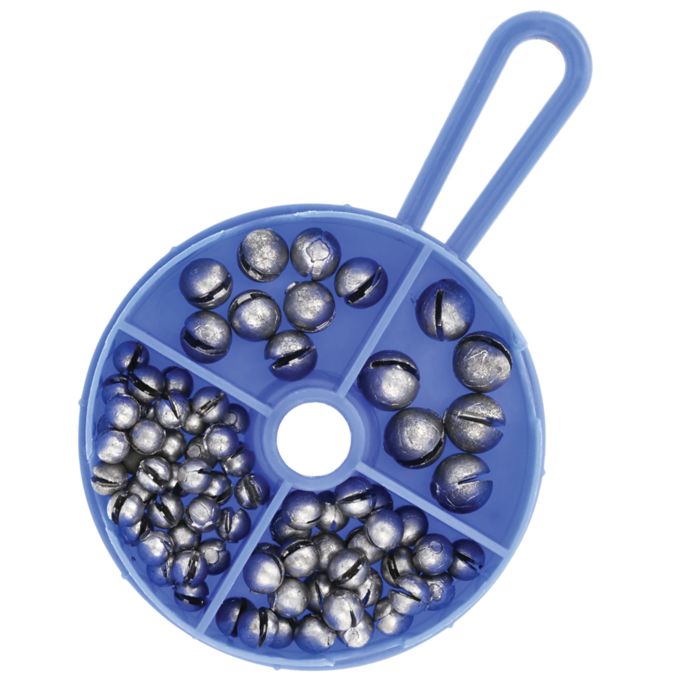 Грузила Eagle Claw Round Split Shot Assortment