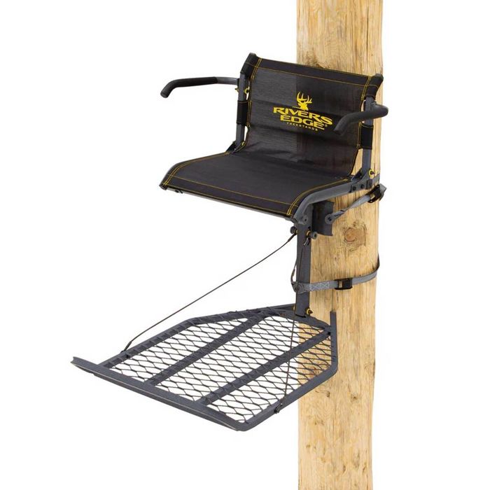 Лабаз Rivers Edge Treestands Rivers Edge Lounger Hang On Treestand w/Footrest