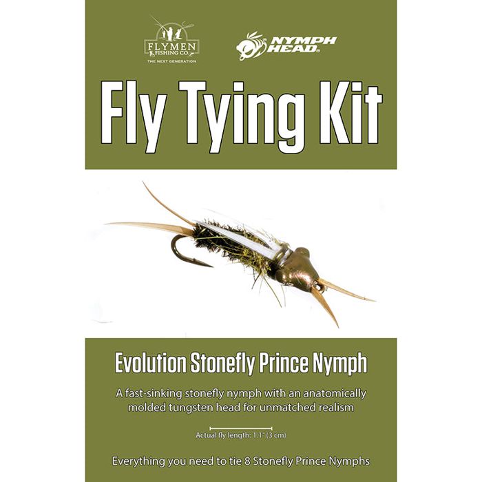 Набор для вязания мушек J. Stockard Fly Fishing Fly Tying Kits - Evolution Stonefly Prince