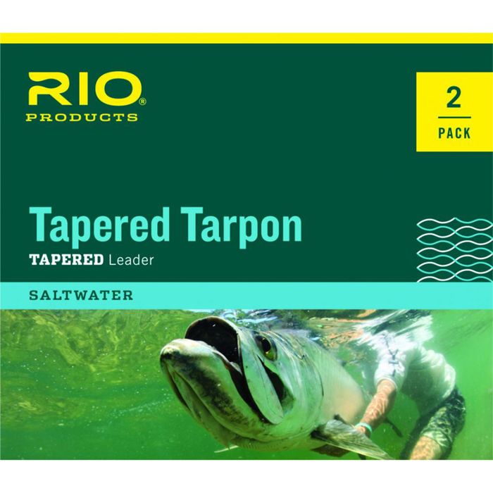 Поводковый материал RIO Tapered Tarpon Fc Shock Leader 12 ft- 2Pk