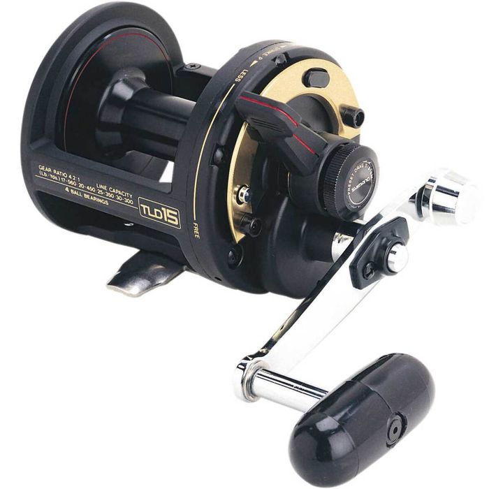 Морская мультипликаторная катушка Shimano TLD Lever Drag Trolling Reel
