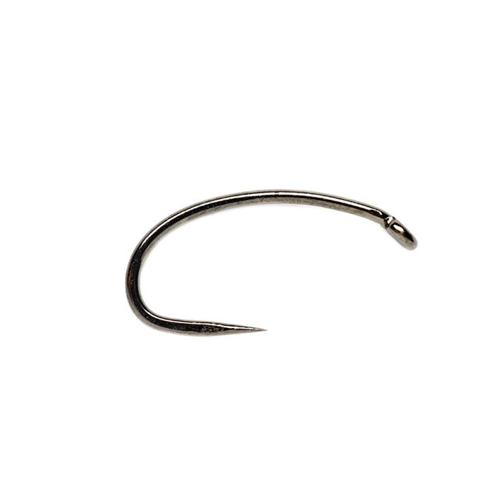 Крючки J. Stockard Fly Fishing FM5115 Heavy Grub Scud Barbless Black Nickel Hook